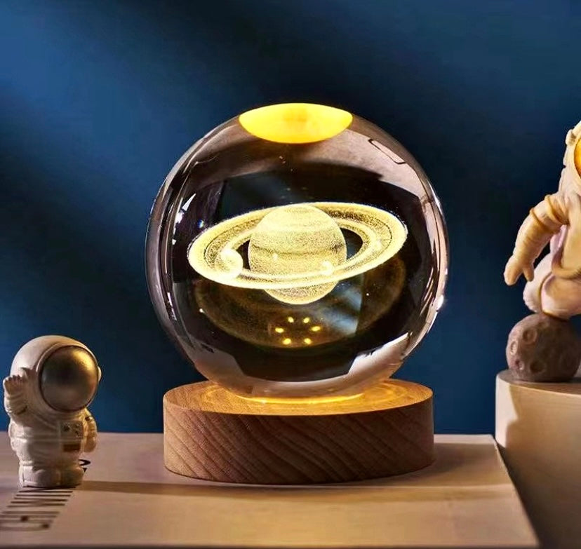 Luminária cósmica 3D