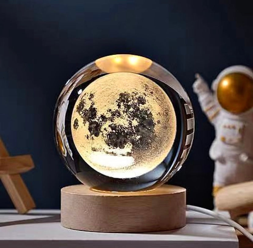 Luminária cósmica 3D