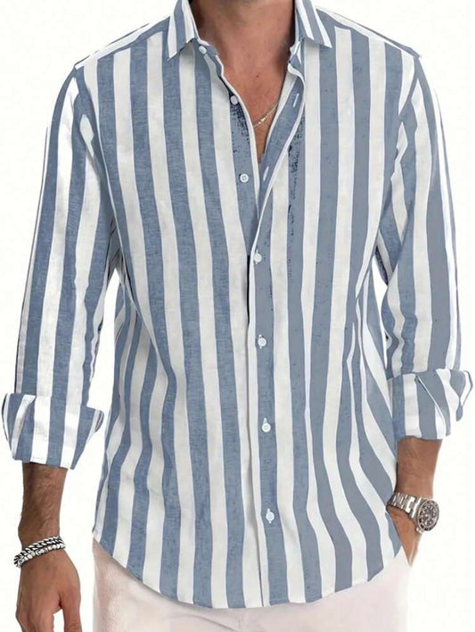 Camisa Social Vintage Listrada
